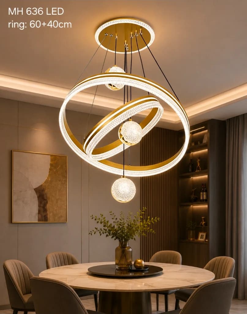 Lampu gantung led minimalis 636