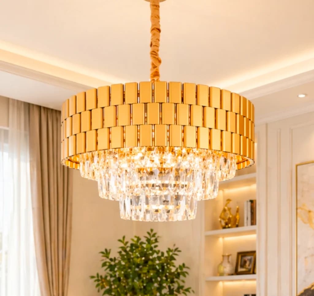 Lampu gantung kristal C24/40CM