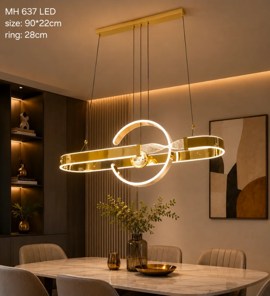 Lampu gantung led minimalis 637