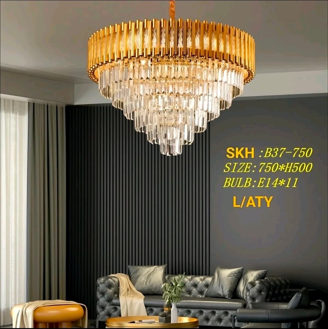 Lampu Gantung Kristal Mewah B37-750