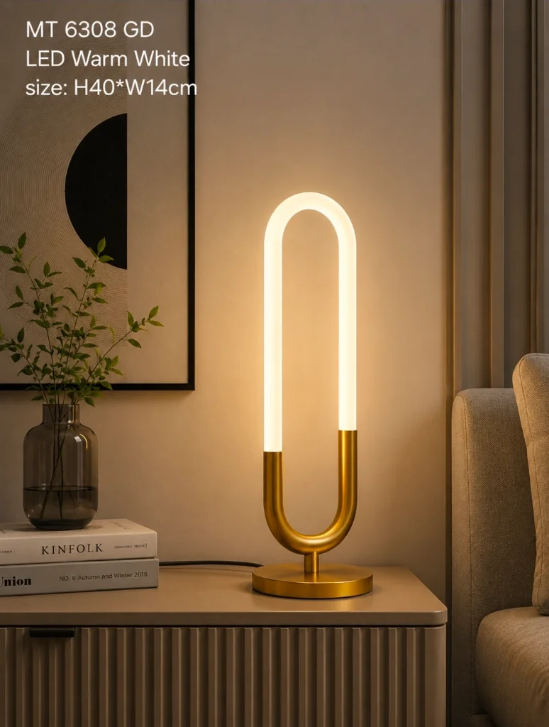 Lampu meja led minimalis 6308