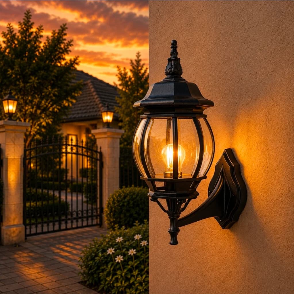 Lampu dinding Outdoor Seri 1003 B/M