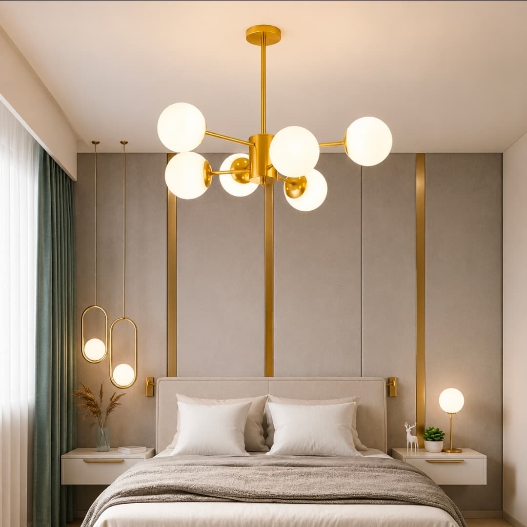 Lampu Gantung Modern XDH-2305/3+3