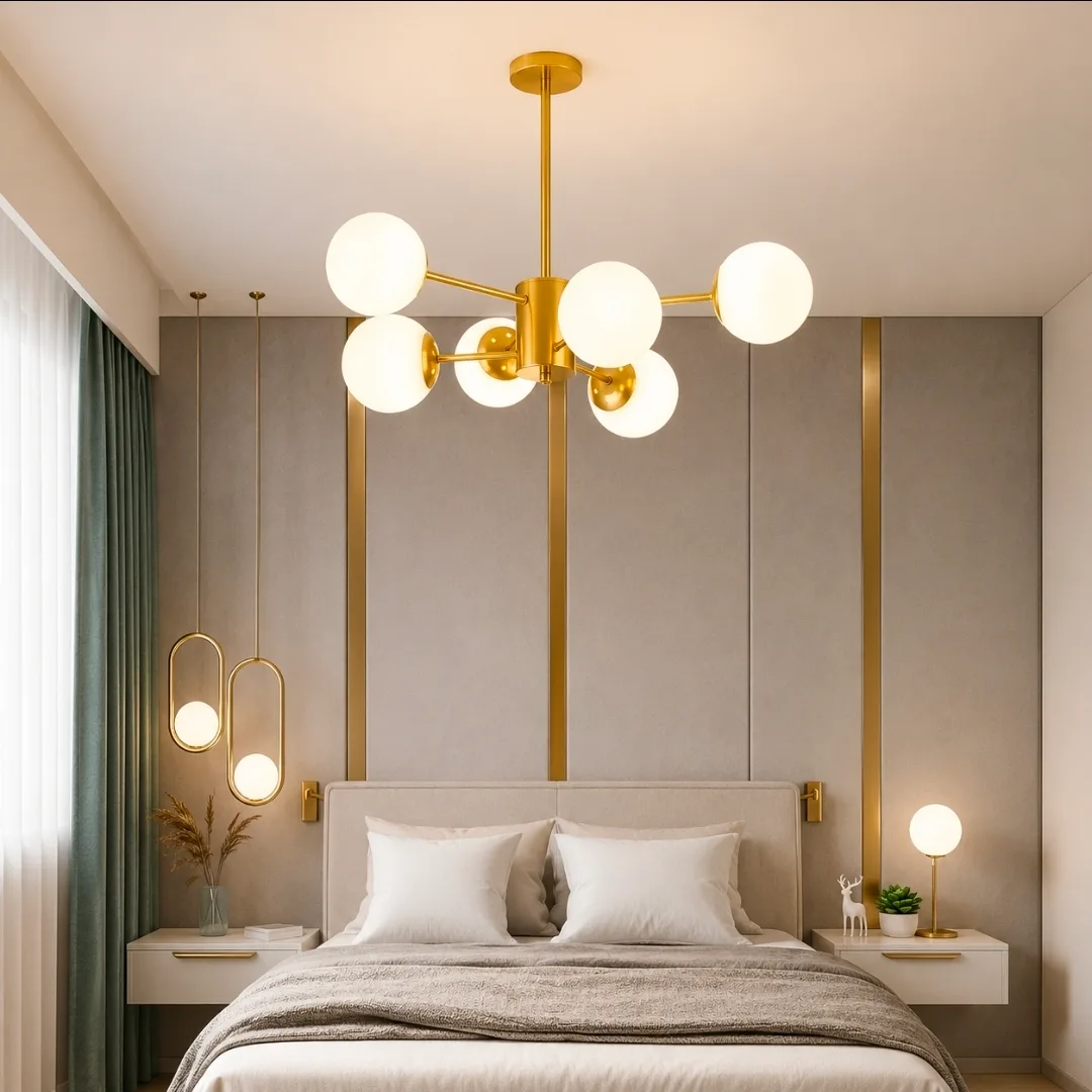 Lampu Gantung Modern XDH-2305/3+3