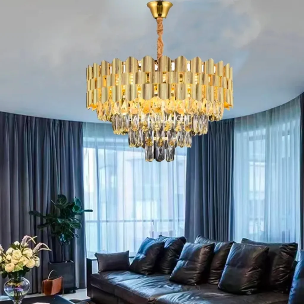 Lampu gantung kristal 16203/50cm