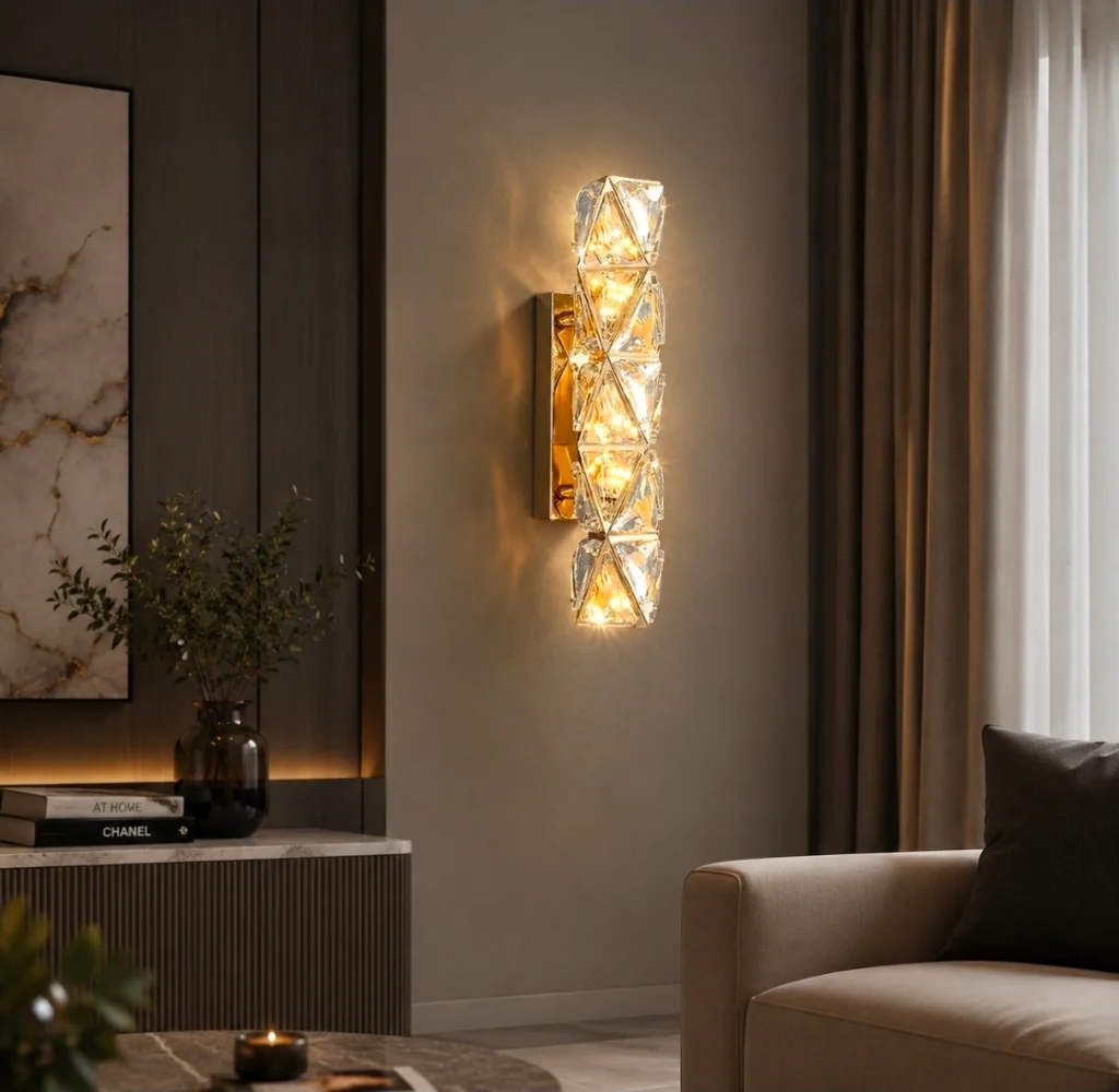 Lampu dinding kristal led 26304/1W