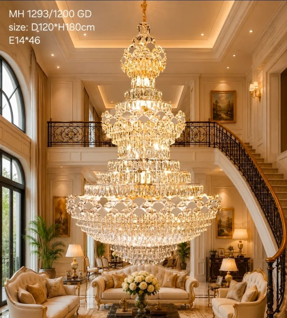 Lampu gantung kristal void 1293/1200