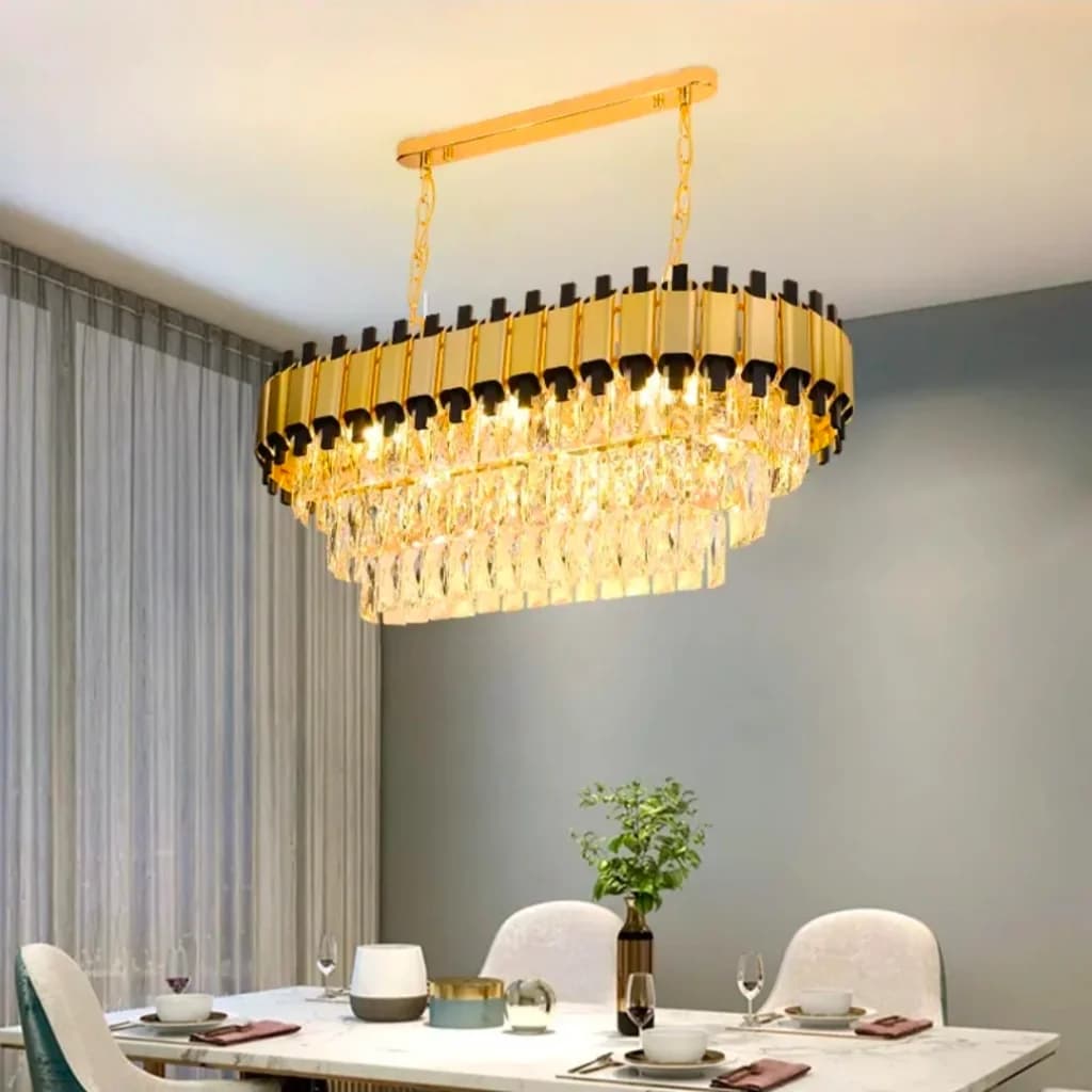 Lampu gantung kristsl C26/80×30