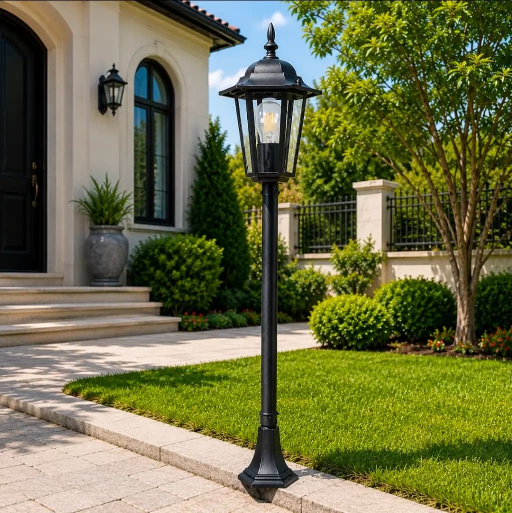 Lampu Tiang Outdoor 6009 B