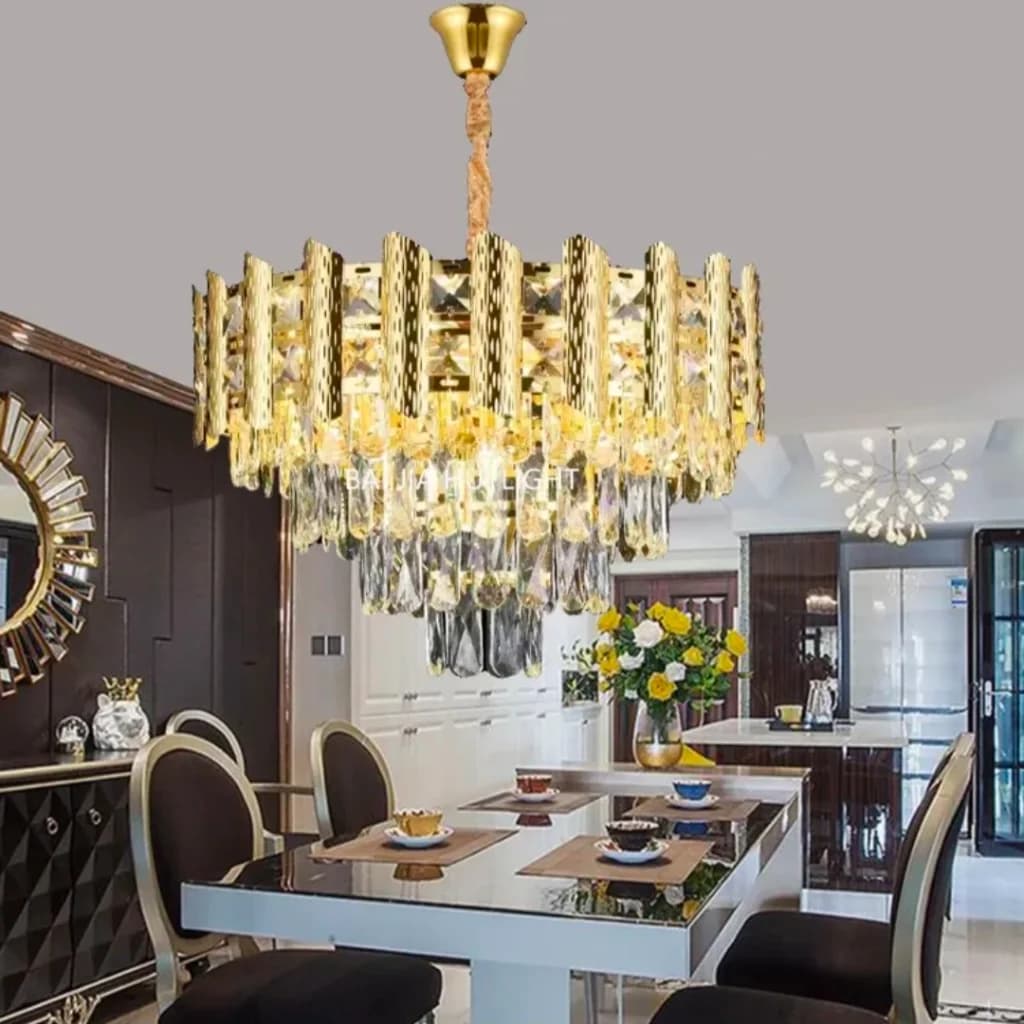 Lampu gantung kristal 16202/50cm