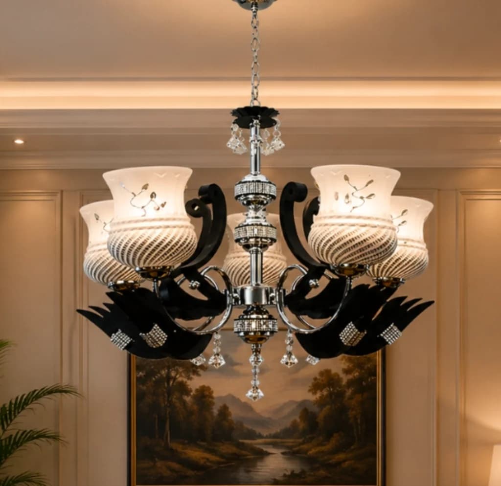Lampu gantung modern klasik YB-2126/5 CH