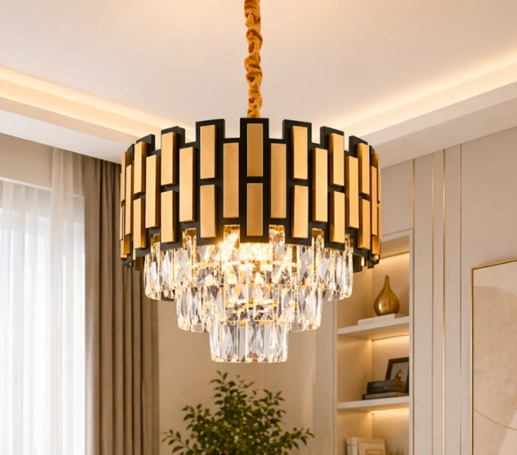 Lampu gantung kristal B18/40cm