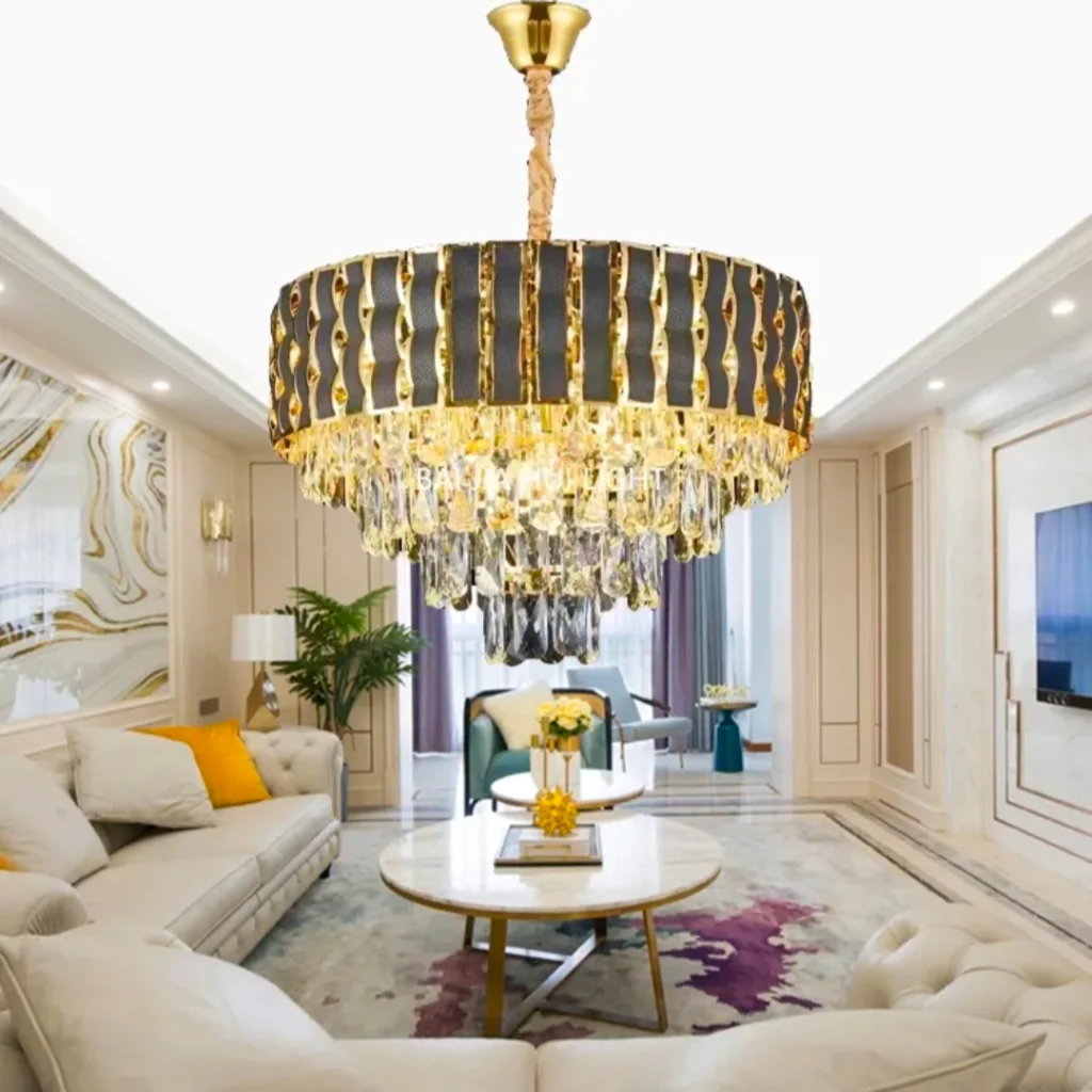 Lampu gantung kristal 40cm 16205/40