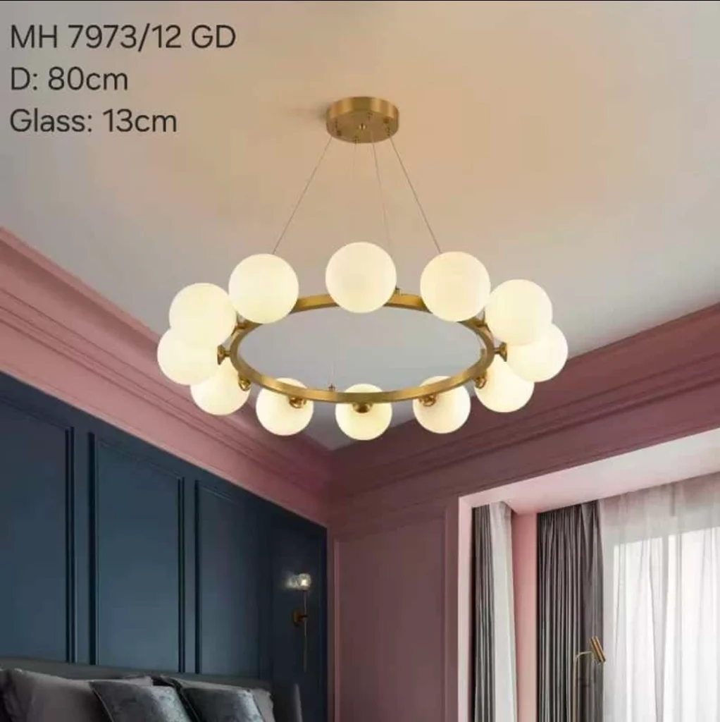 Lampu gantung 7973/12 GD