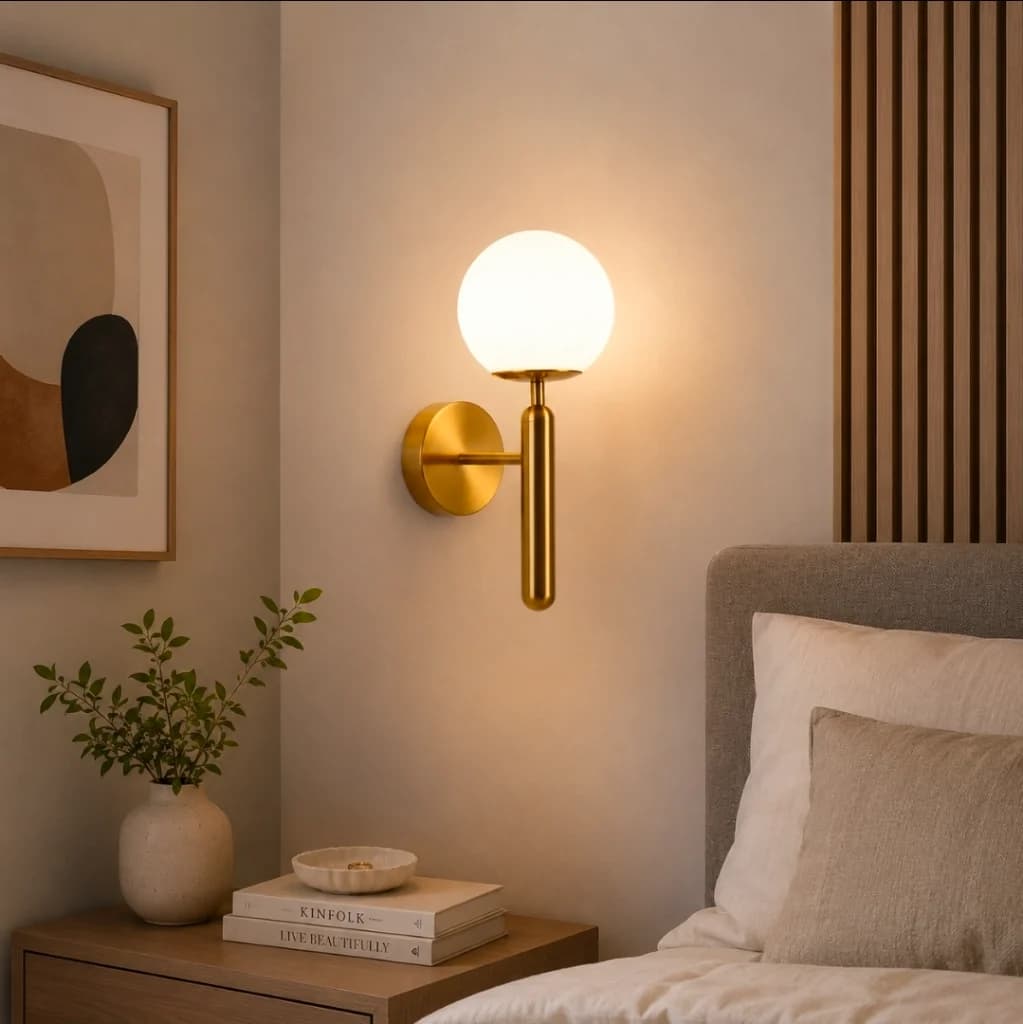 Lampu dinding minimalis modern 39625/1W