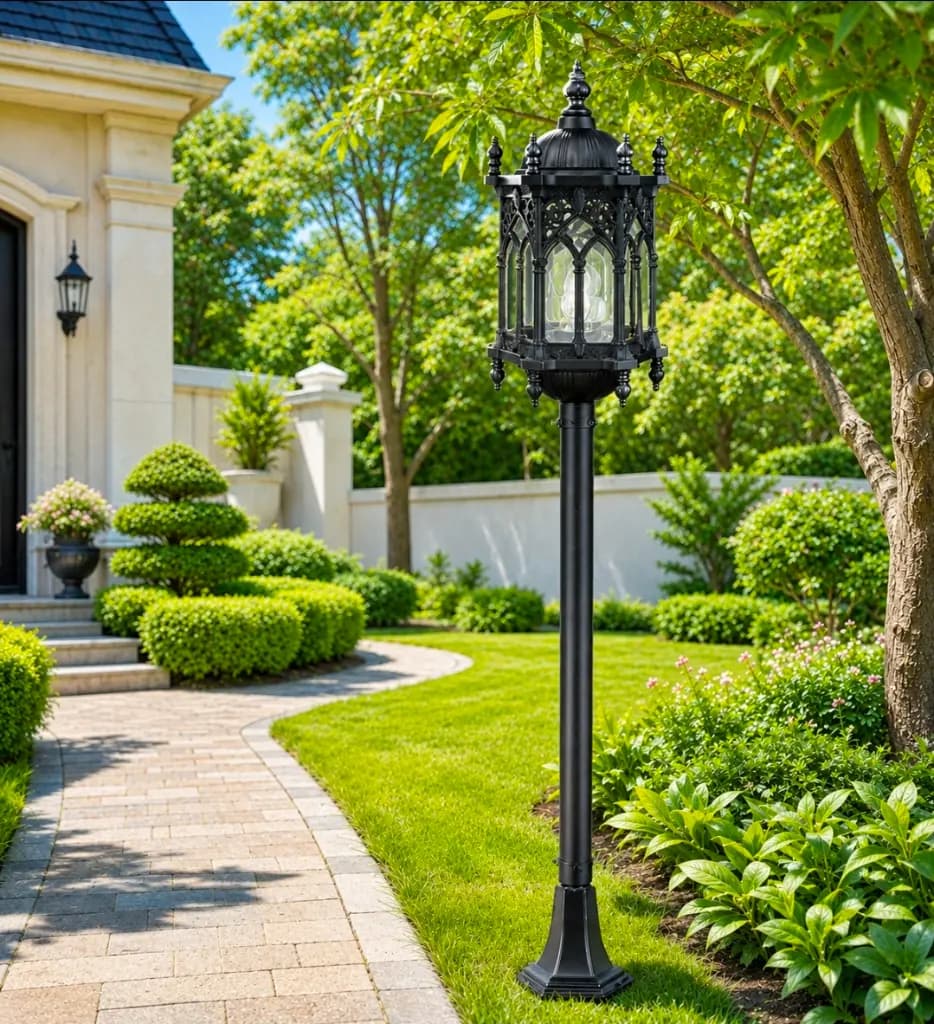 Lampu Taman Outdoor 6000 B/S